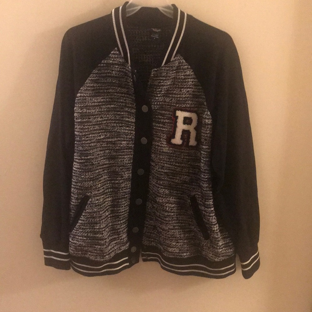 Rebel Wilson for Torrid varsity jacket